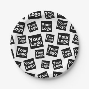 Prato De Papel Seu logotipo de design ou negócios Posicionament