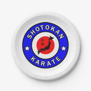 Prato De Papel Shotokan Karate