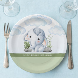 Prato De Papel Shy Guy Birthday Paper Plate