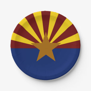 Prato De Papel sinalizador de arizona