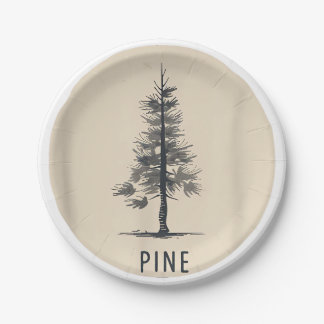 Prato De Papel Single Pine Tree Outfit