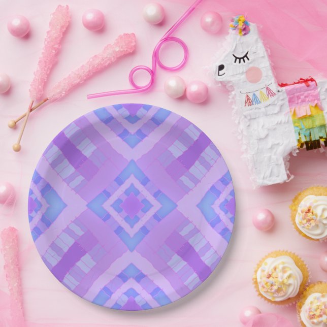 Prato De Papel Sistema de correção de verificação de losango - az (Festa)