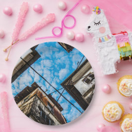 Prato De Papel Sky Over Stonetown, Zanzibar