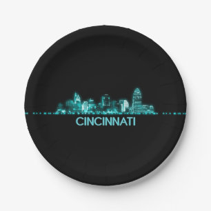 Prato De Papel Skyline Cincinnati