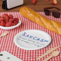 Slogan engraçado de SlipperyJoe's Sarcasm dizendo