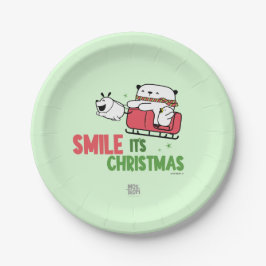 Prato De Papel | Smile, it's Christmas