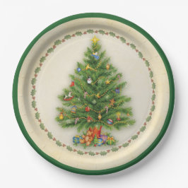 Prato De Papel Sob a árvore