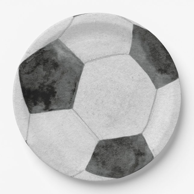 Prato De Papel Soccer Paper Plate (Frente)