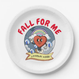 Prato De Papel Software lovebug personalizado de namorados