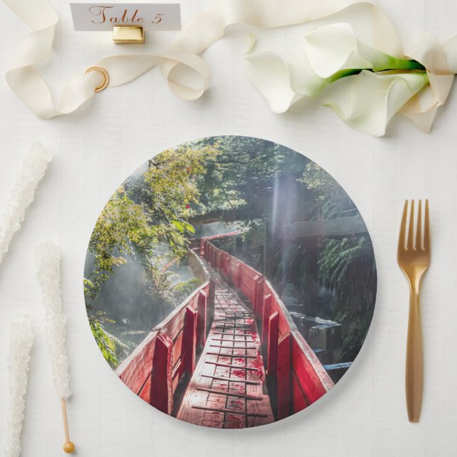 Prato De Papel Sol nos Termas Geometricas, Conaripe, Chile (Casamento)