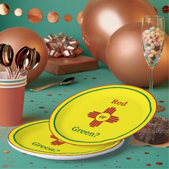 Prato De Papel Sol Zia Amarelo Puro Novo México (Múltiplo)