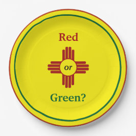 Prato De Papel Sol Zia Amarelo Puro Novo México