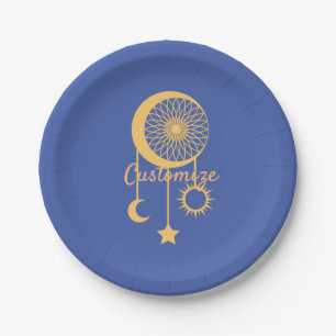 Prato De Papel Sonho Boêmiano Catcher Thunder_Cove 