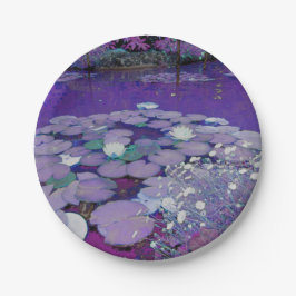 Prato De Papel Sonho do Lago Roxo