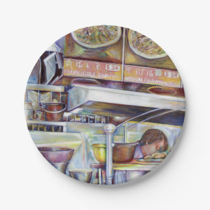 Prato De Papel Sopa de Porco, Singapura