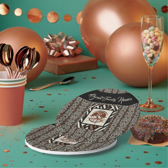 Prato De Papel Sophisticated Soulful Family Reunion (Múltiplo)