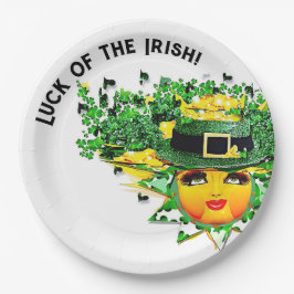 PRATO DE PAPEL SORTE SOL!