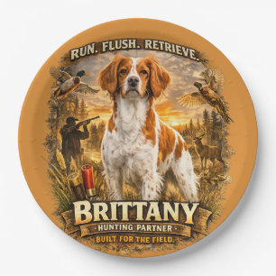 Prato De Papel Spaniel Bretão