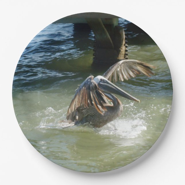 Prato De Papel Splashdown (Frente)