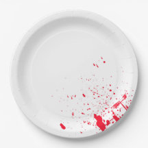 Splatter vermelho do sangue