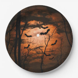 Prato De Papel Spooktacular Festa de Lua Cheia