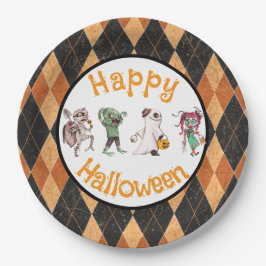 Prato De Papel Spooktacular Halloween Bash