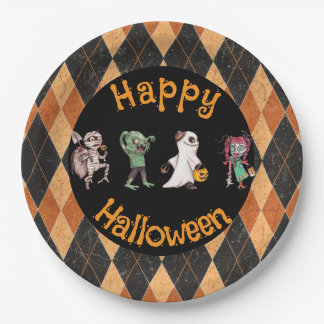 Prato De Papel Spooktacular Halloween Bash