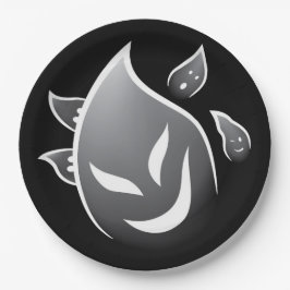 Prato De Papel Spooky Ghosts