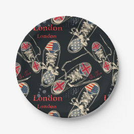 Prato De Papel Sports Boots Fashion Pattern 