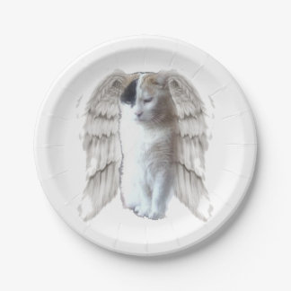 Prato De Papel Spotty Angel Small Round Paper Plate