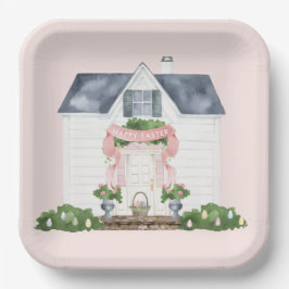 Prato De Papel Spring | Happy Easter | House