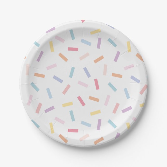 Prato De Papel Sprinkles Baby Sprinkle (Frente)