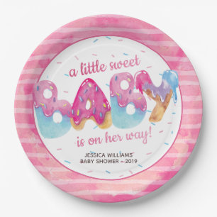 Prato De Papel Sprinkles Doce Candyland