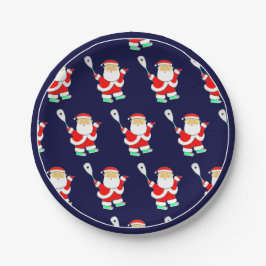 Prato De Papel Squash Christmas Party