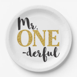 Prato De Papel Sr. ONEGreat Paper Plates 9"
