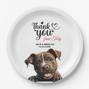 Prato De Papel Staffordshire Bull Terrier