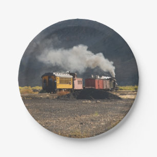 Prato De Papel Steam Train