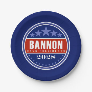 Prato De Papel Steve Bannon Presidente 2028