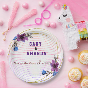 Prato De Papel Stick from Purple