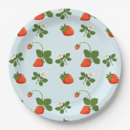 Prato De Papel Strawberries