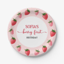 Strawberry Berry Primeiro Aniversário