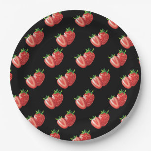 Prato De Papel Strawberrys
