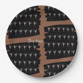 Prato De Papel Sua dança