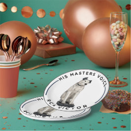 Prato De Papel Sua Voz do Mestre RCA Victor