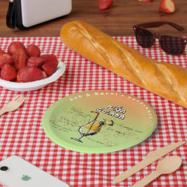 Prato De Papel Sundowner Pina Colada Cocktail Papéis