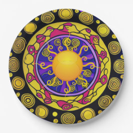 Prato De Papel Sunny Daze