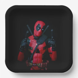 Prato De Papel Super Herói de Brinquedo legal