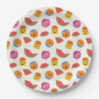 Prato De Papel Super Simples | Partido Noodle & Pals Watermelon