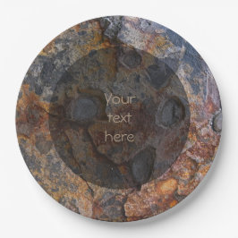 Prato De Papel Superfície da rocha de Sedementary da geologia