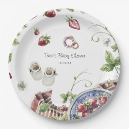 Prato De Papel Sweet Summer Picnic | CHÁ DE FRALDAS